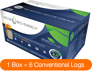 Firewood Bio Bricks Boxed