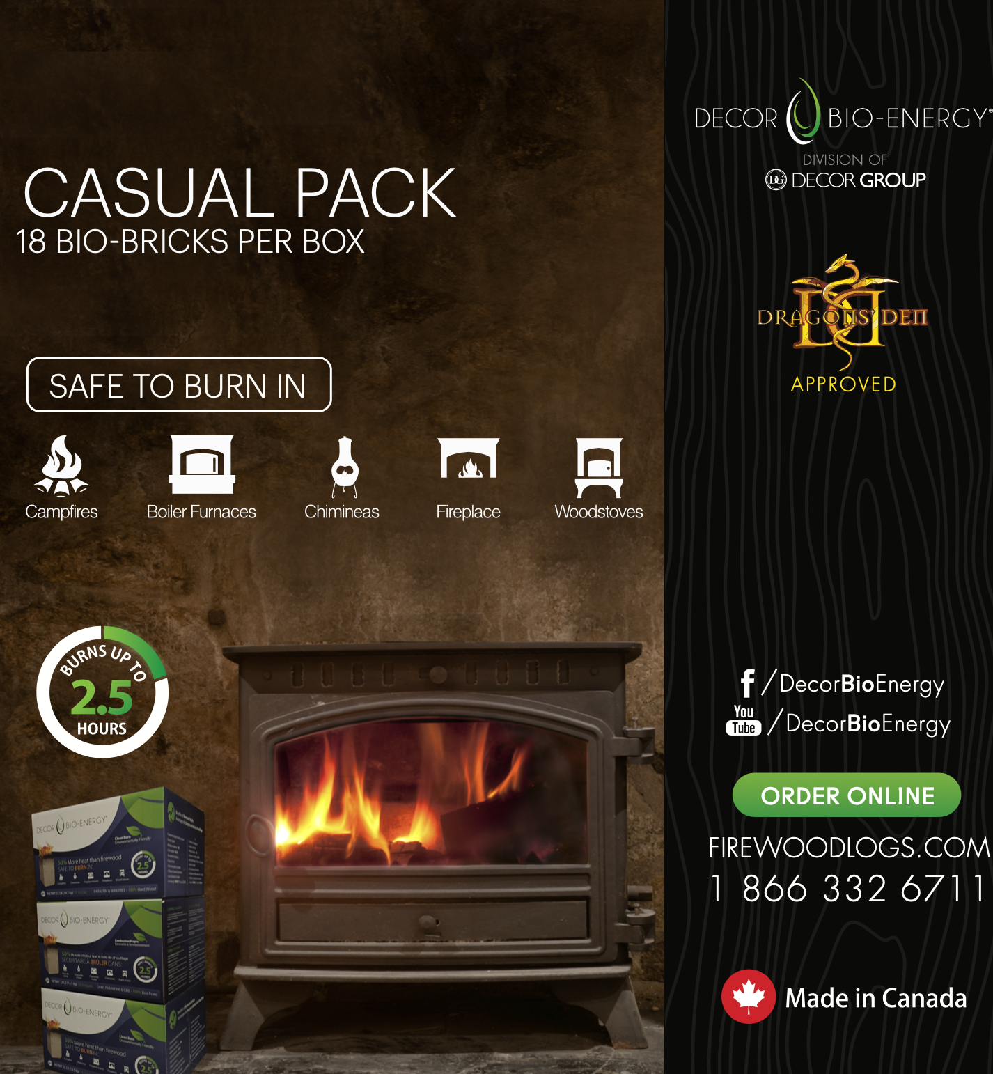 Firewood Bio Bricks