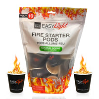 10 Pack EasyLight Kindling Firestarter (Pack of 5)