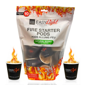 10 Pack EasyLight Kindling Firestarter (Pack of 5)