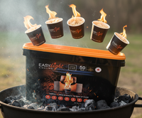 50 Pack EasyLight Kindling Firestarter